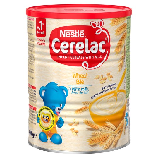 Nestle Cerelac 6Mnth Wheat&Milk Cereal 400G