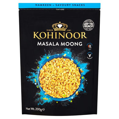 Kohinoor Masala Moong 200g Indian Savory Snacks