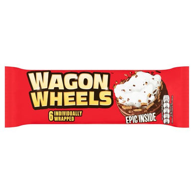 Burtons Wagon Wheels Original Biscuit 6 Pack