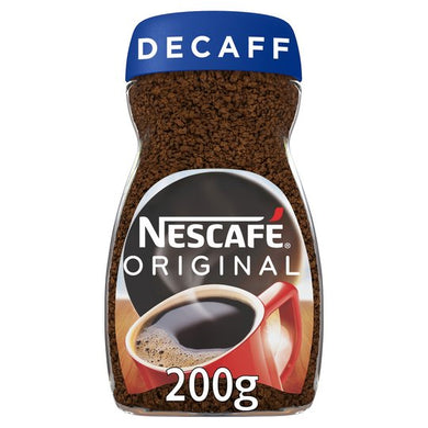 Nescafe Original Decaffeinated Instant Coffee 200G