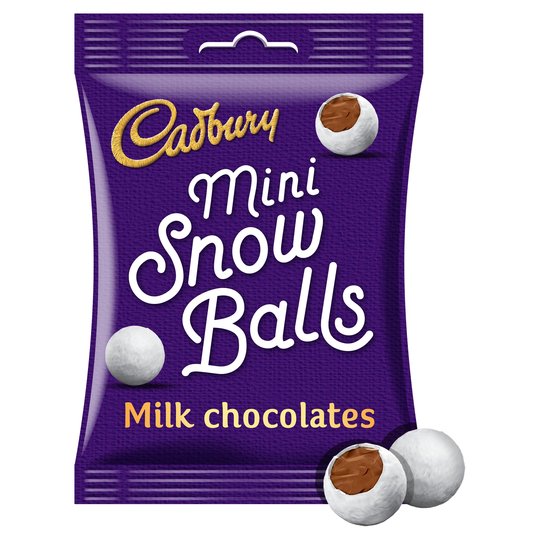 Cadbury Mini Snowballs 80G