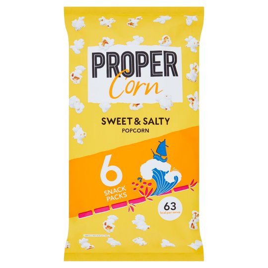 Propercorn Sweet & Salty Popcorn 6X14g
