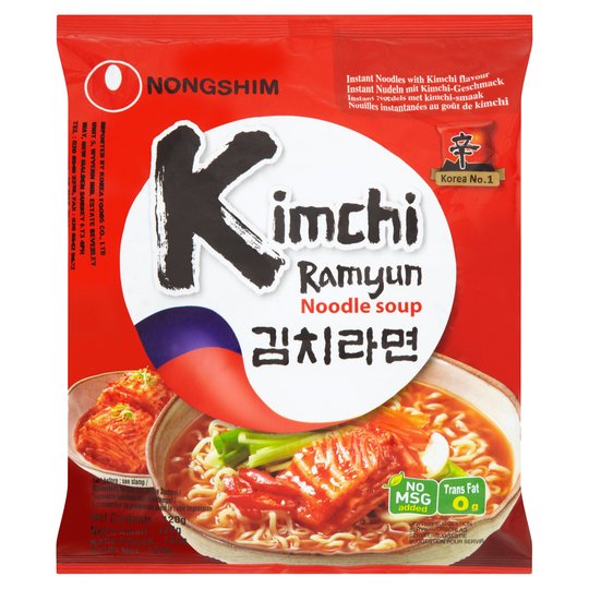 Nong-Shim Instant Kimchi Noodle Soup 120G