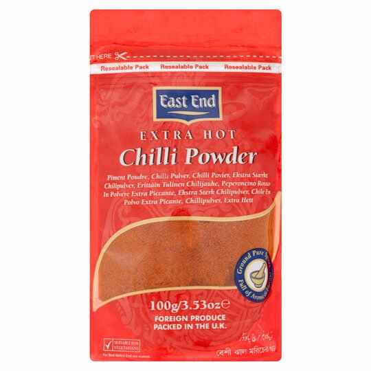 East End Chilli Powder Extra Hot 100G