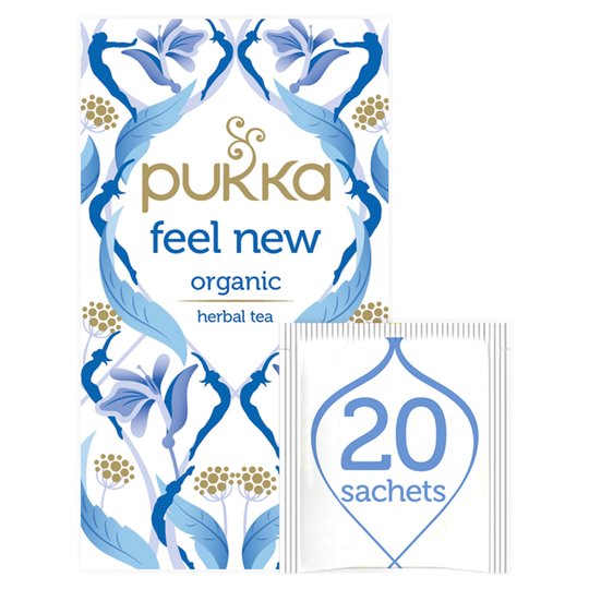 Pukka Feel New Herbal Tea 20S 40G