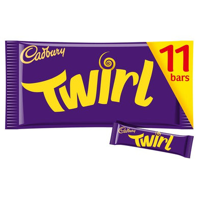 Cadbury Dairy Milk Twirl Chocolate Bars X11 236.5G