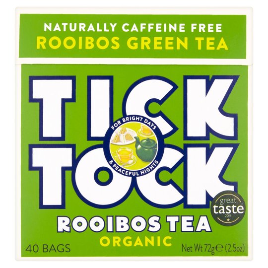 Tick Tock Organic Green Tea 40S 72G