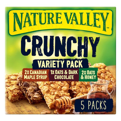Nature Valley Crunchy Granola Variety Cereal Bars 5 X 42G
