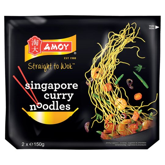 Amoy Singapore Curry Noodles 2X150g