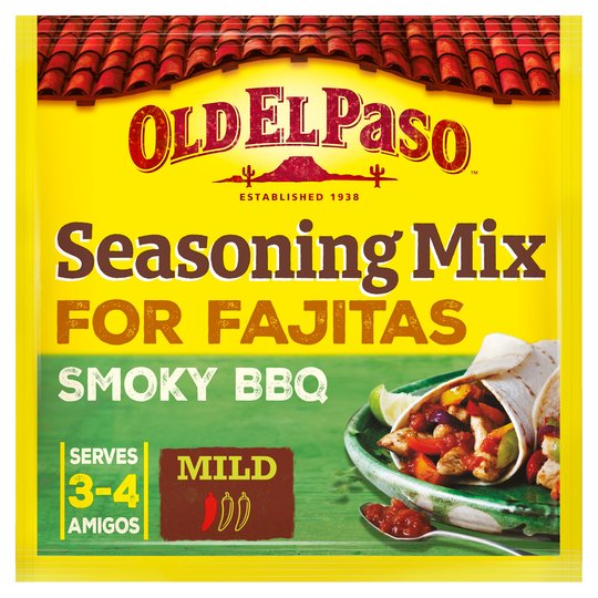 Old El Paso Smoky Bbq Fajita Seasoning Mx 35G