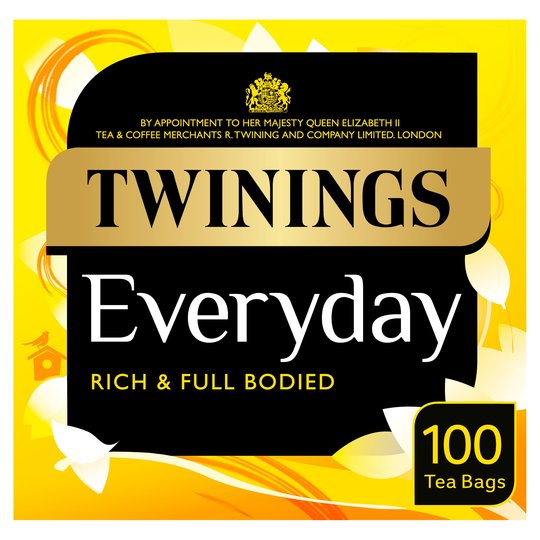 Twinings Everyday 100 Tea Bags 290G