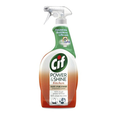 Cif Power Shine Kitchen Spray 700Ml
