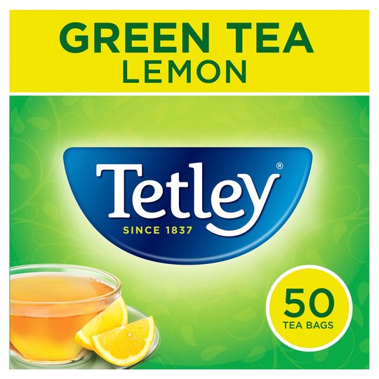Tetley Lemon Green Tea 50S 100G