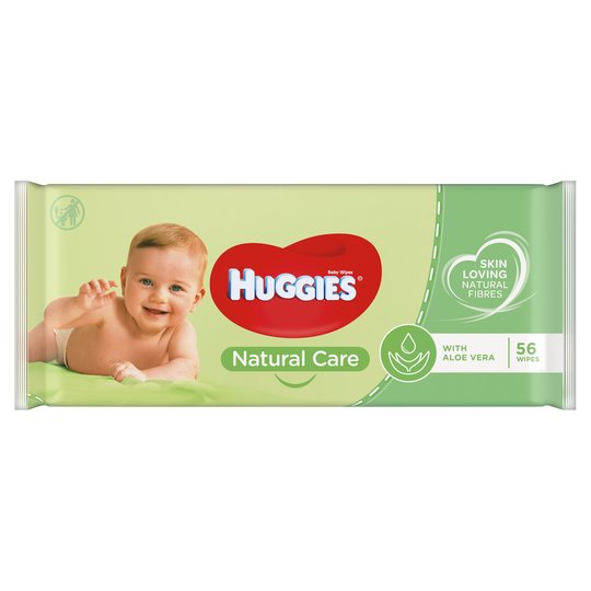 Huggies Baby Wipes Natural Care 56